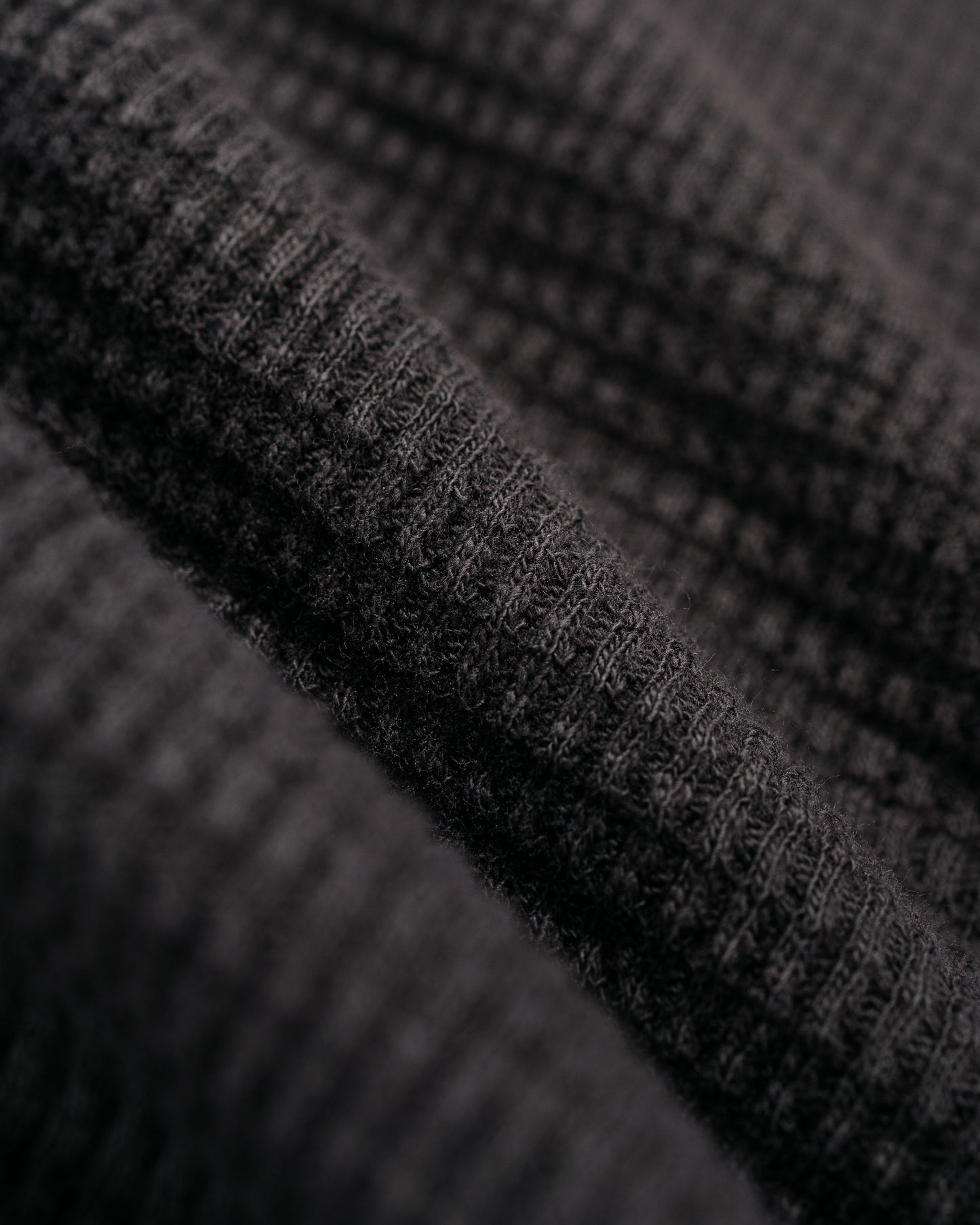 Stüssy Lightweight Thermal Hoodie Faded Black