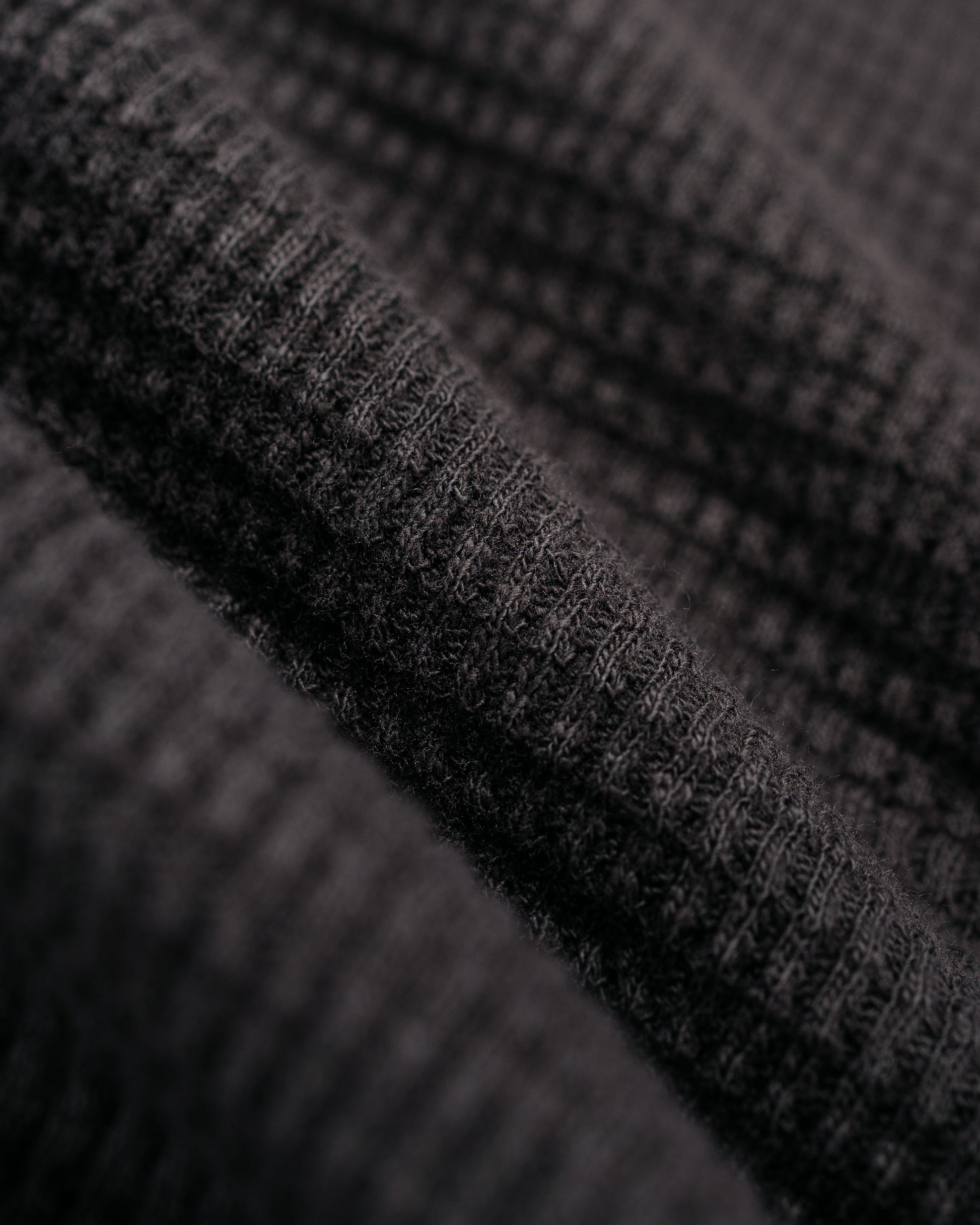 Stüssy Lightweight Thermal Hoodie Faded Black
