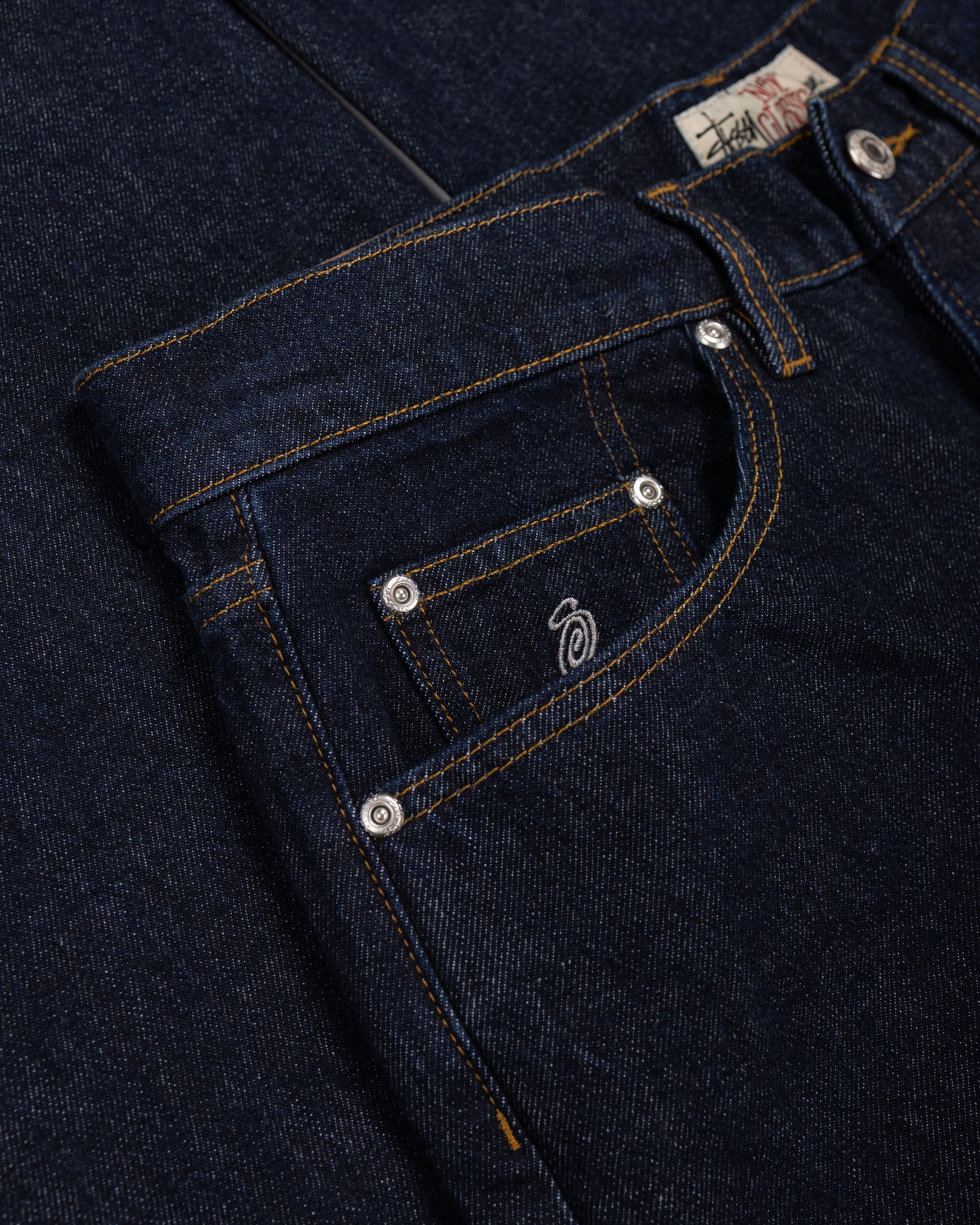 lost & found Stussy Stüssy New Classic Jean Denim Rinsed Indigo