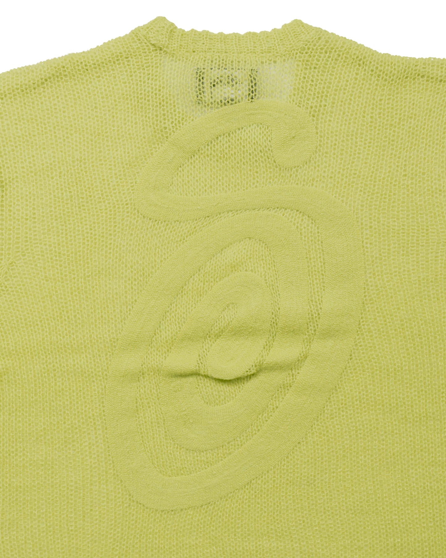 lost & found Stussy Stüssy S Loose Knit Sweater Lime