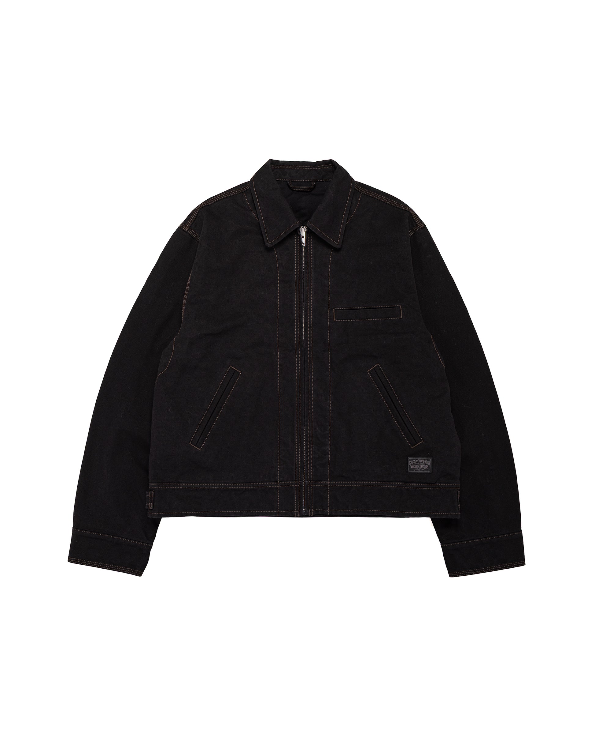 lost & found Stussy Stüssy Work Jacket Collared Black