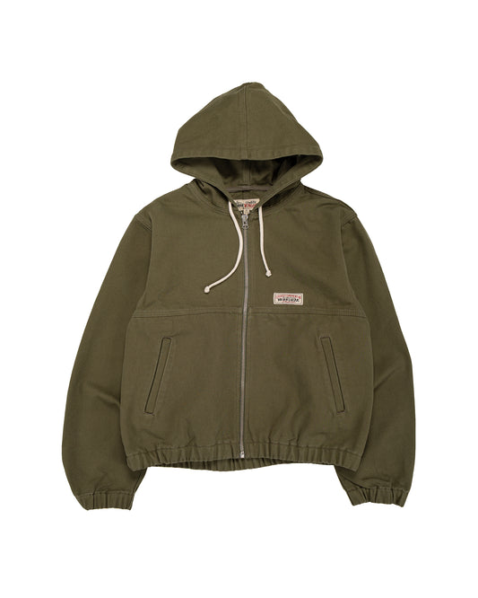 lost & found Stussy Stüssy Work Jacket Unlined Canvas Olive