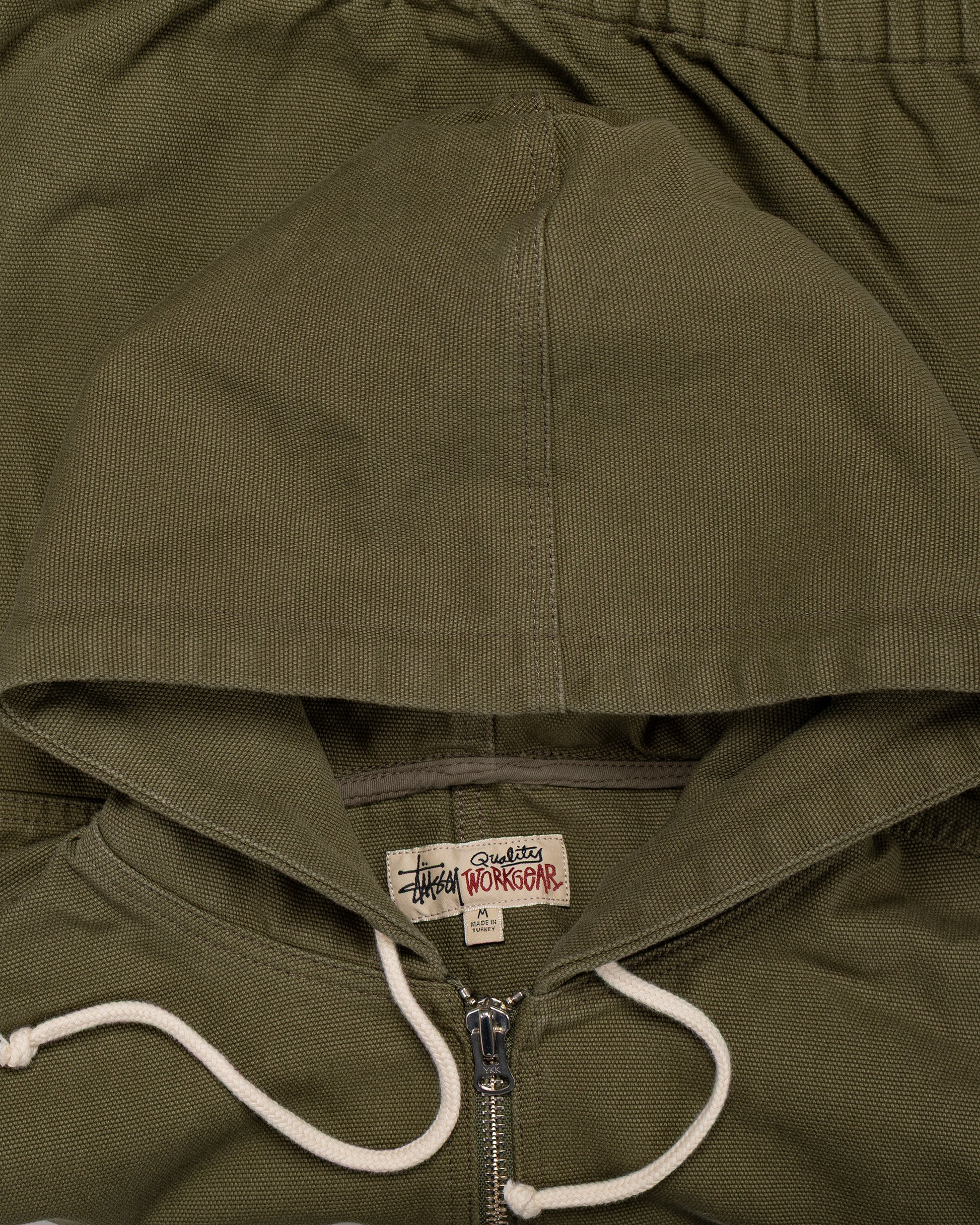 lost & found Stussy Stüssy Work Jacket Unlined Canvas Olive
