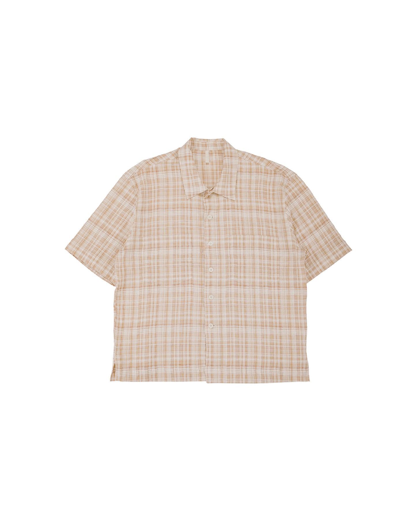lost & found Sunflower Sunflower Adam Check Shirt 150 Sand