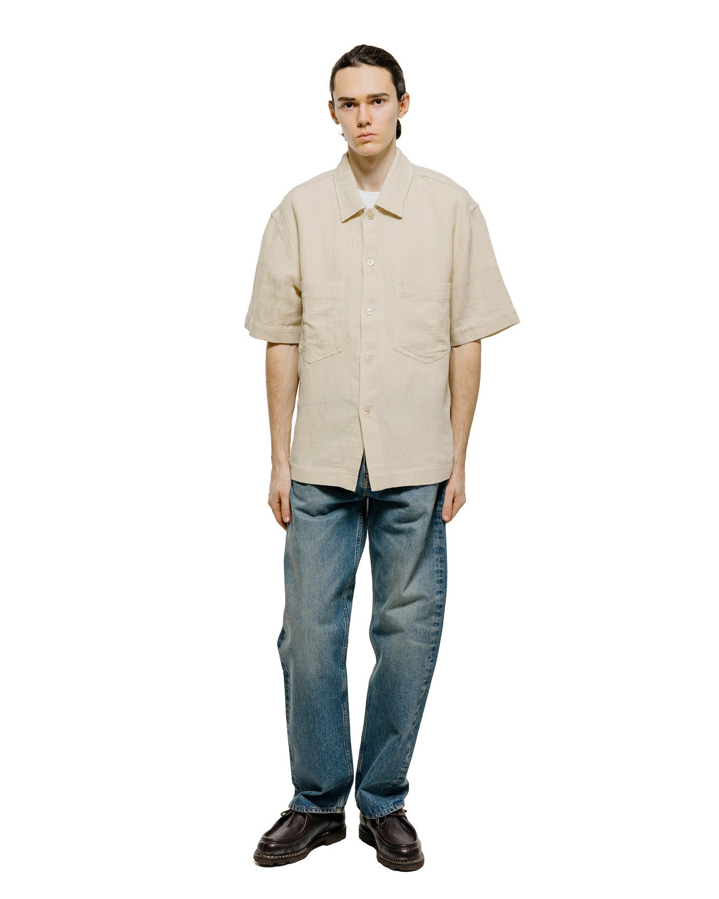 lost & found Sunflower Sunflower Adam Shirt 010 Off White