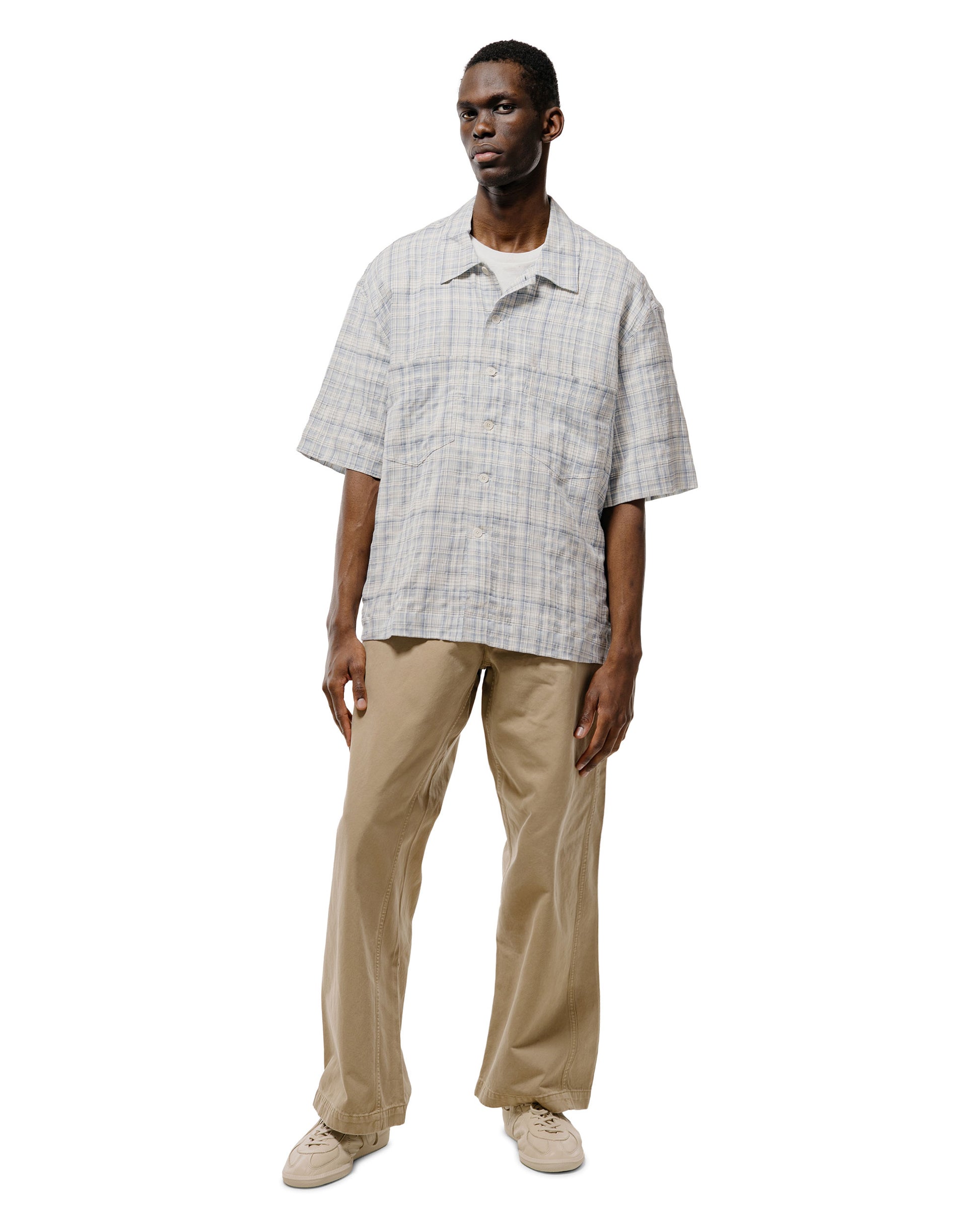 lost & found Sunflower Sunflower Adam Shirt Check 210 Blue