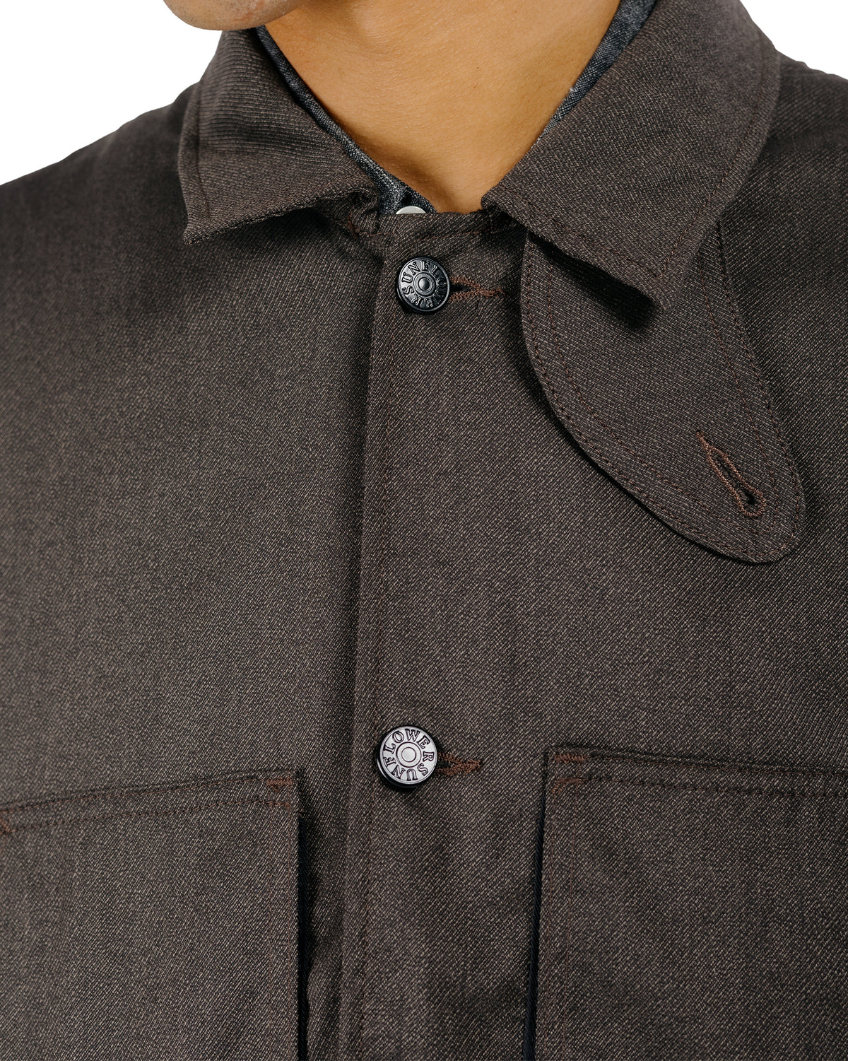 Sunflower Labour Jacket Wool Tech 170 Brown