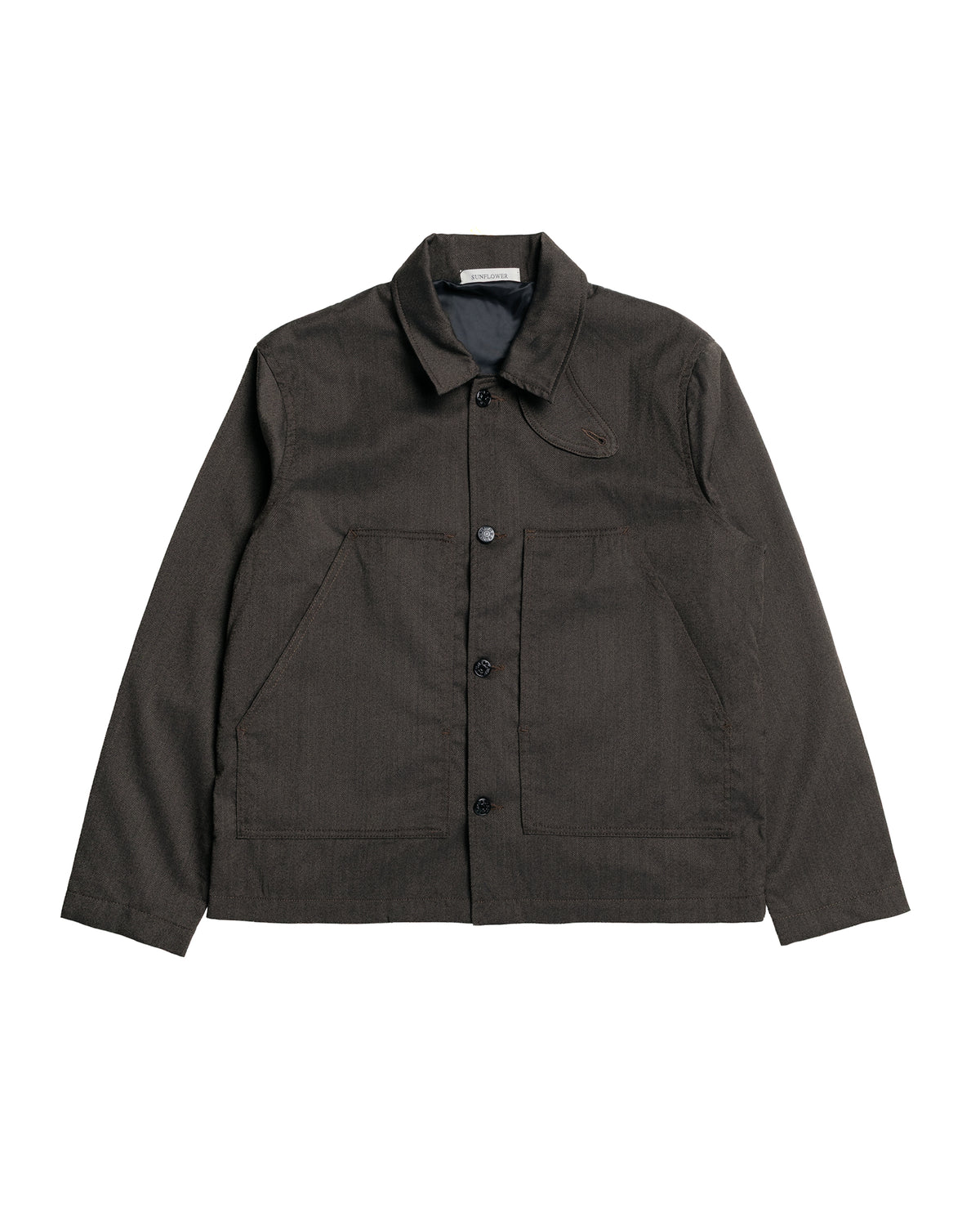 Sunflower Labour Jacket Wool Tech 170 Brown