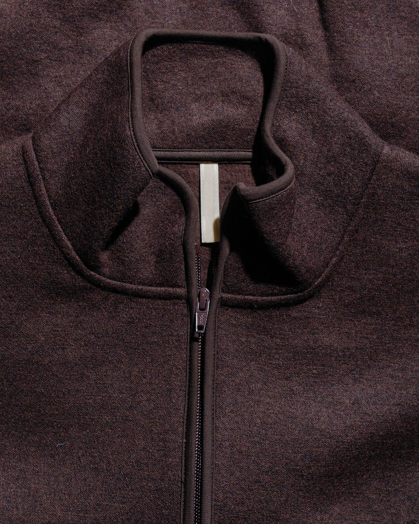 lost & found Sunflower Sunflower Wool Half Zip Brown