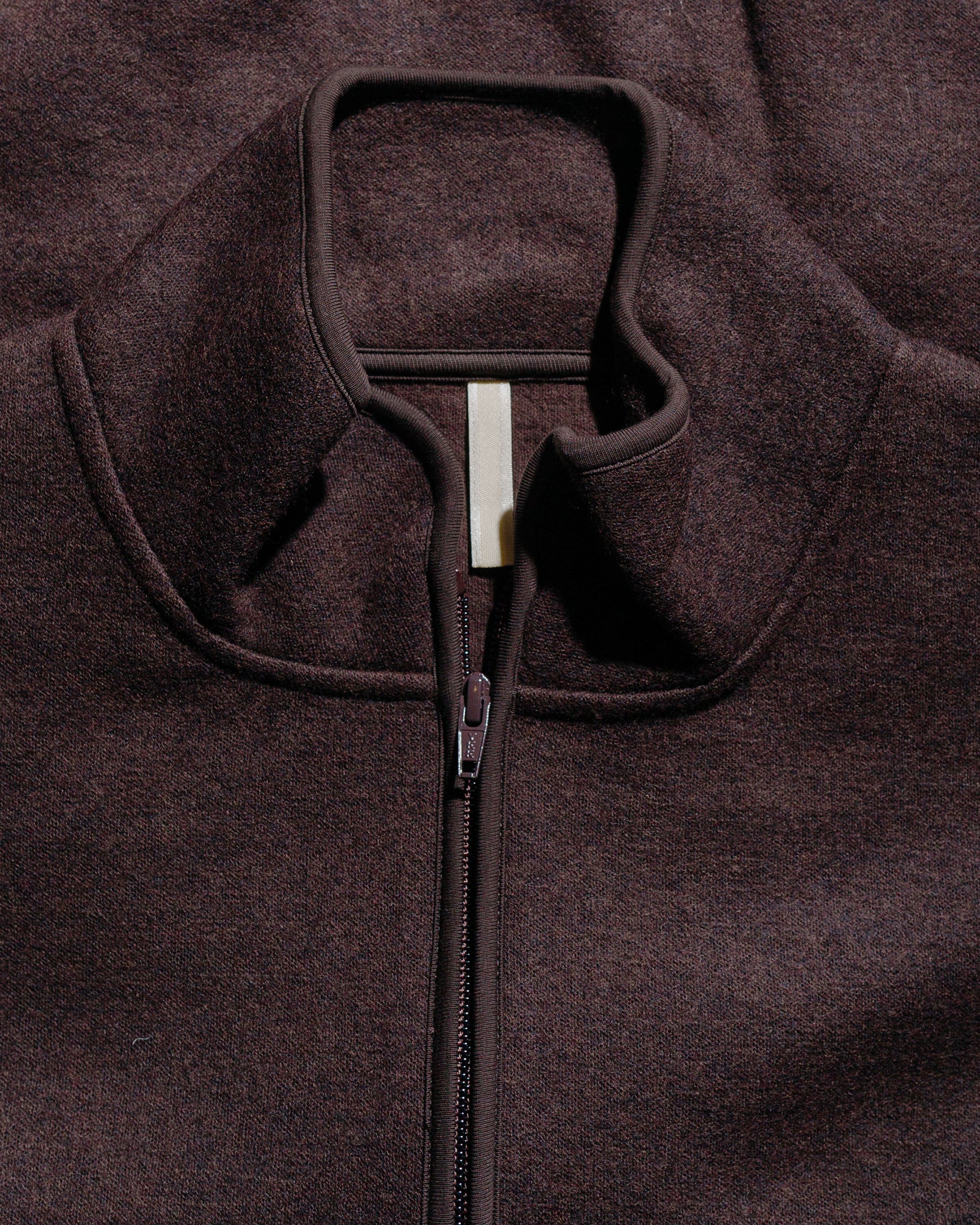 lost & found Sunflower Sunflower Wool Half Zip Brown