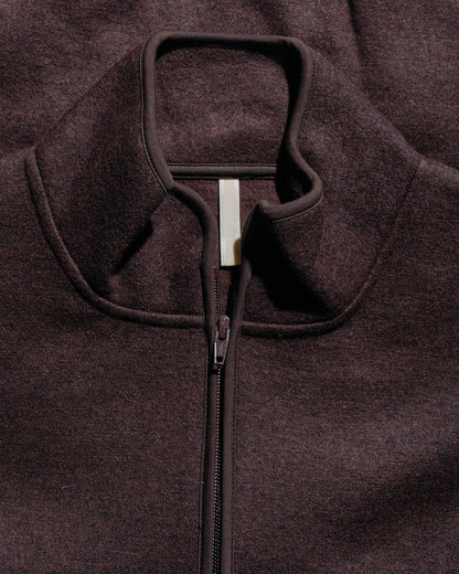 lost & found Sunflower Sunflower Wool Half Zip Brown