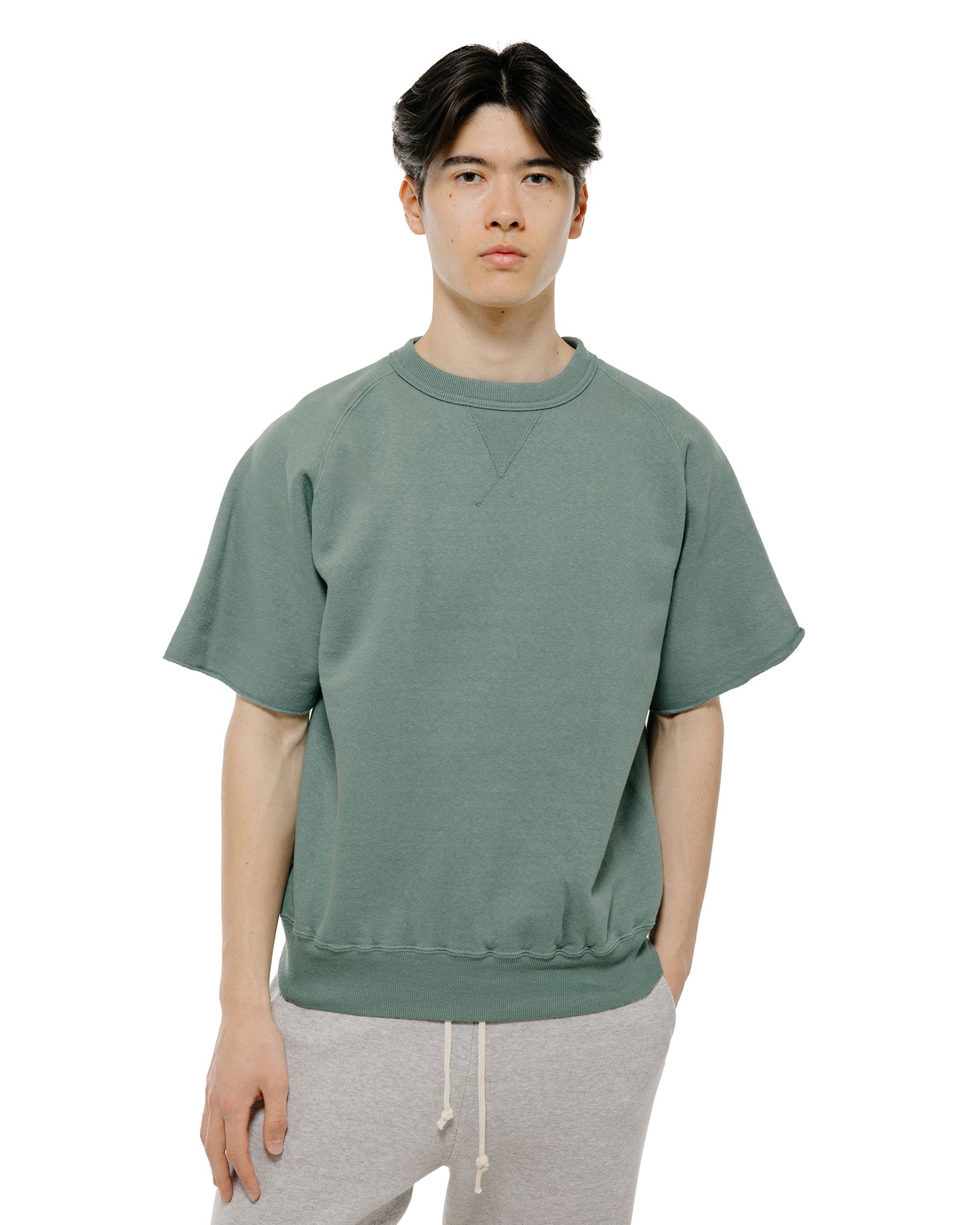 Sunray Sportswear Waialua SS Sweatshirt Sagebrush Green