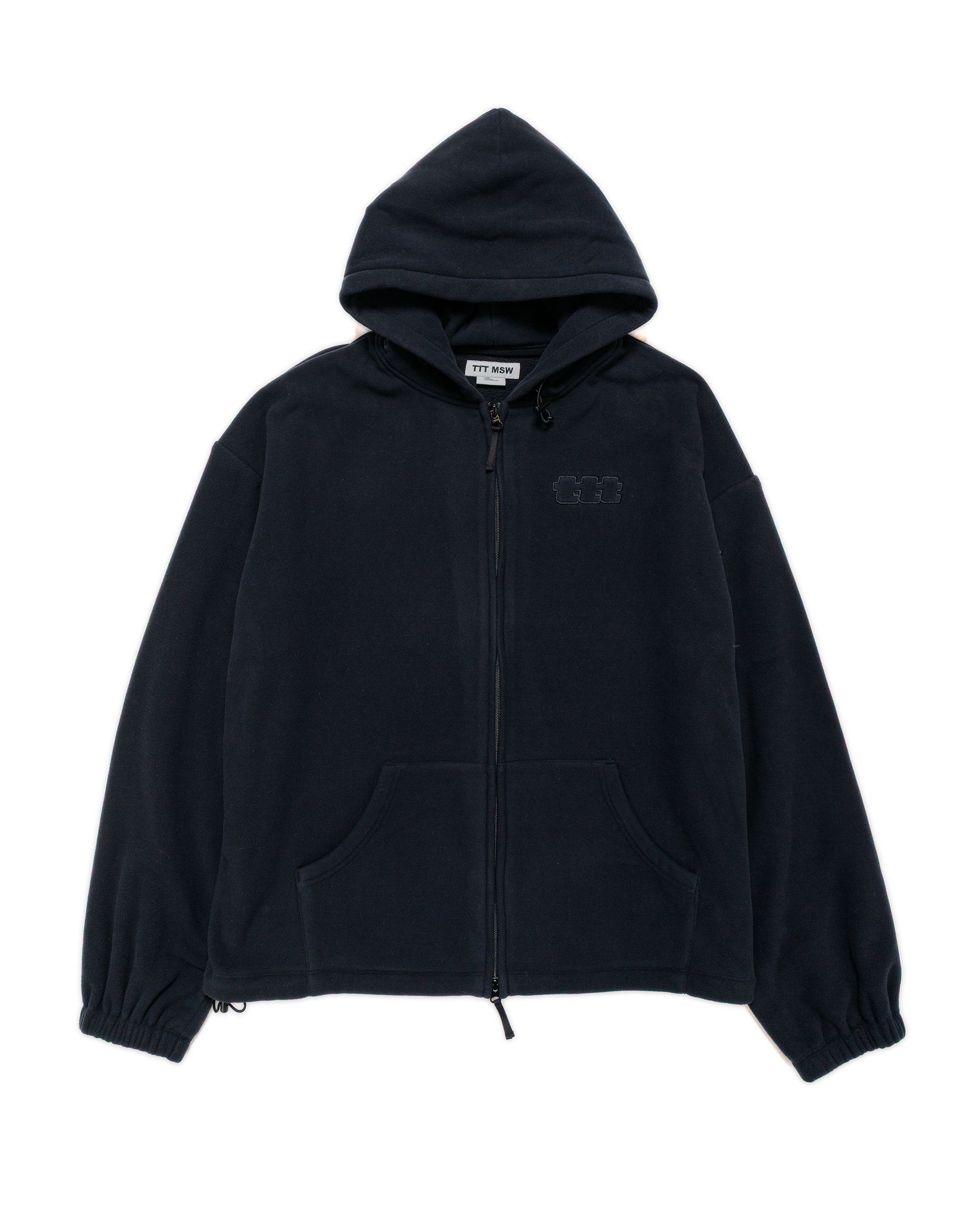 lost & found TTT MSW TTT MSW Polartec Fleece Jacket Black