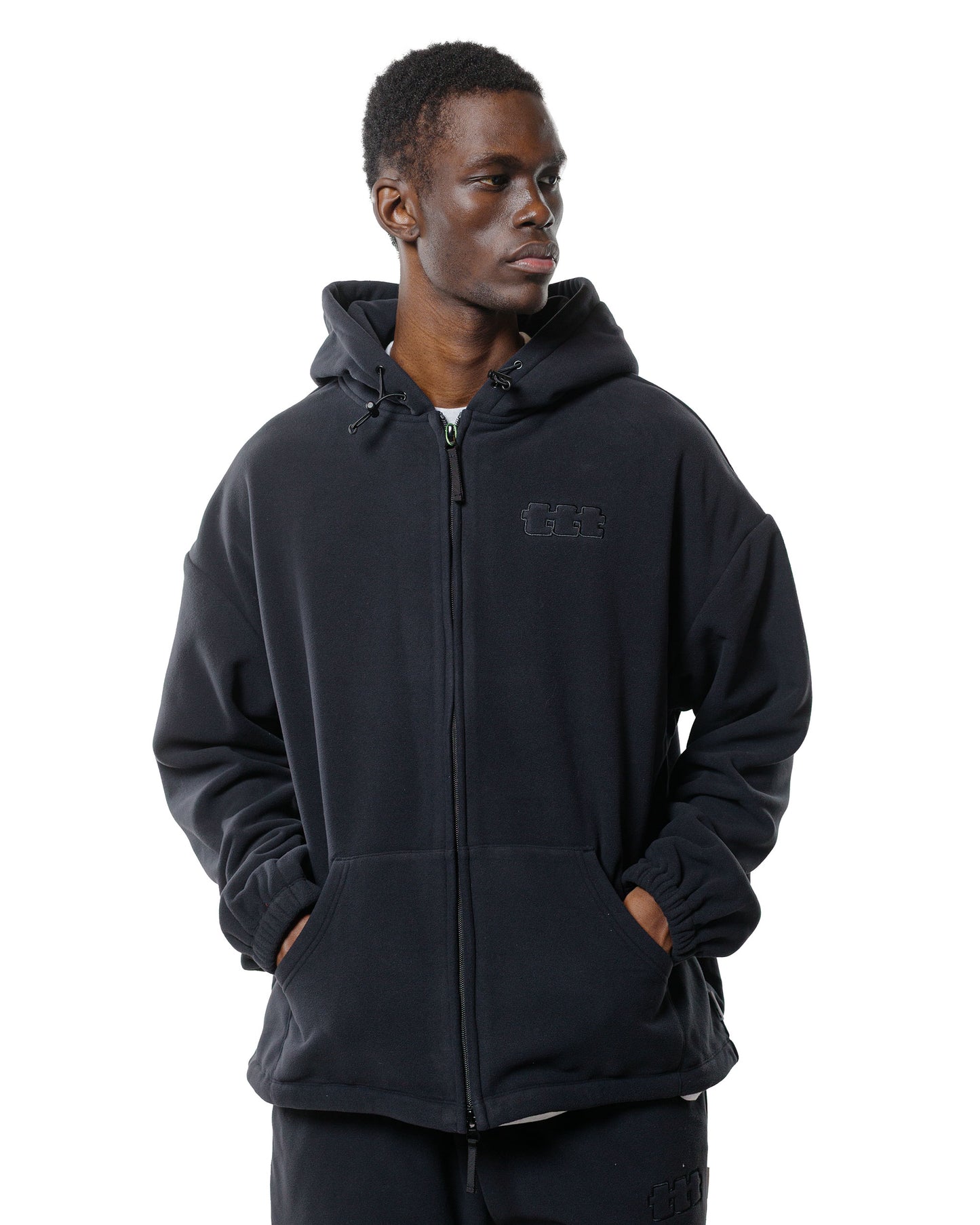 lost & found TTT MSW TTT MSW Polartec Fleece Jacket Black