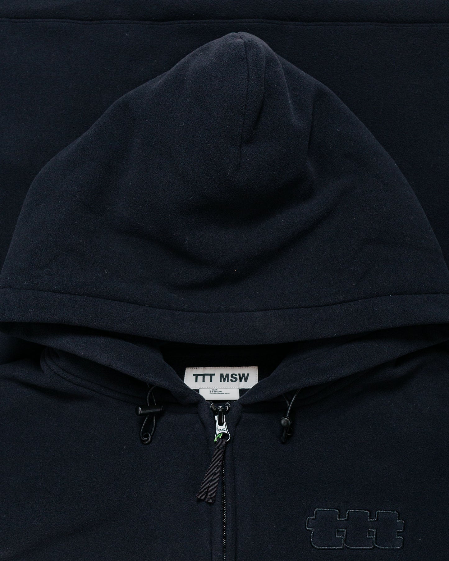 lost & found TTT MSW TTT MSW Polartec Fleece Jacket Black