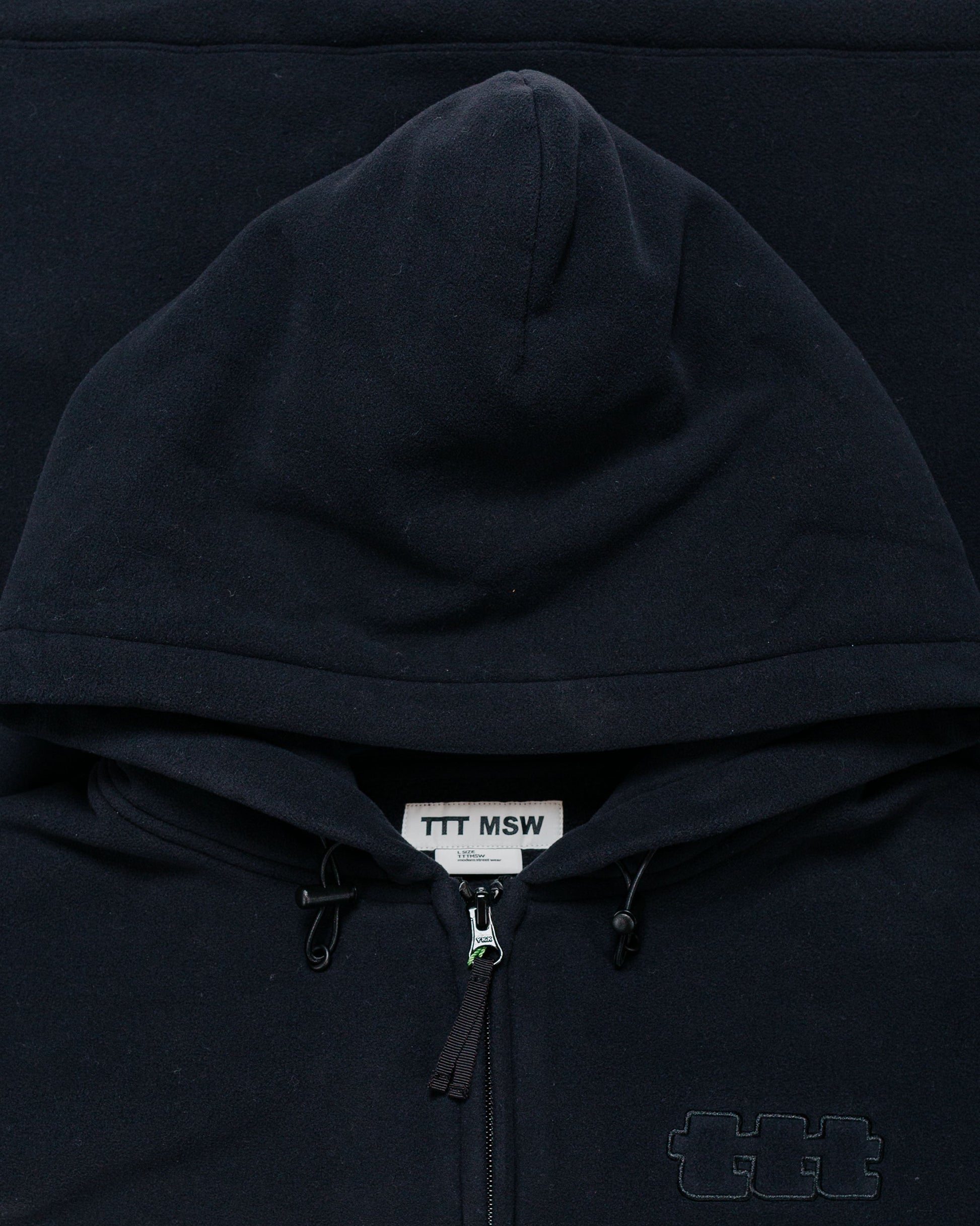 lost & found TTT MSW TTT MSW Polartec Fleece Jacket Black