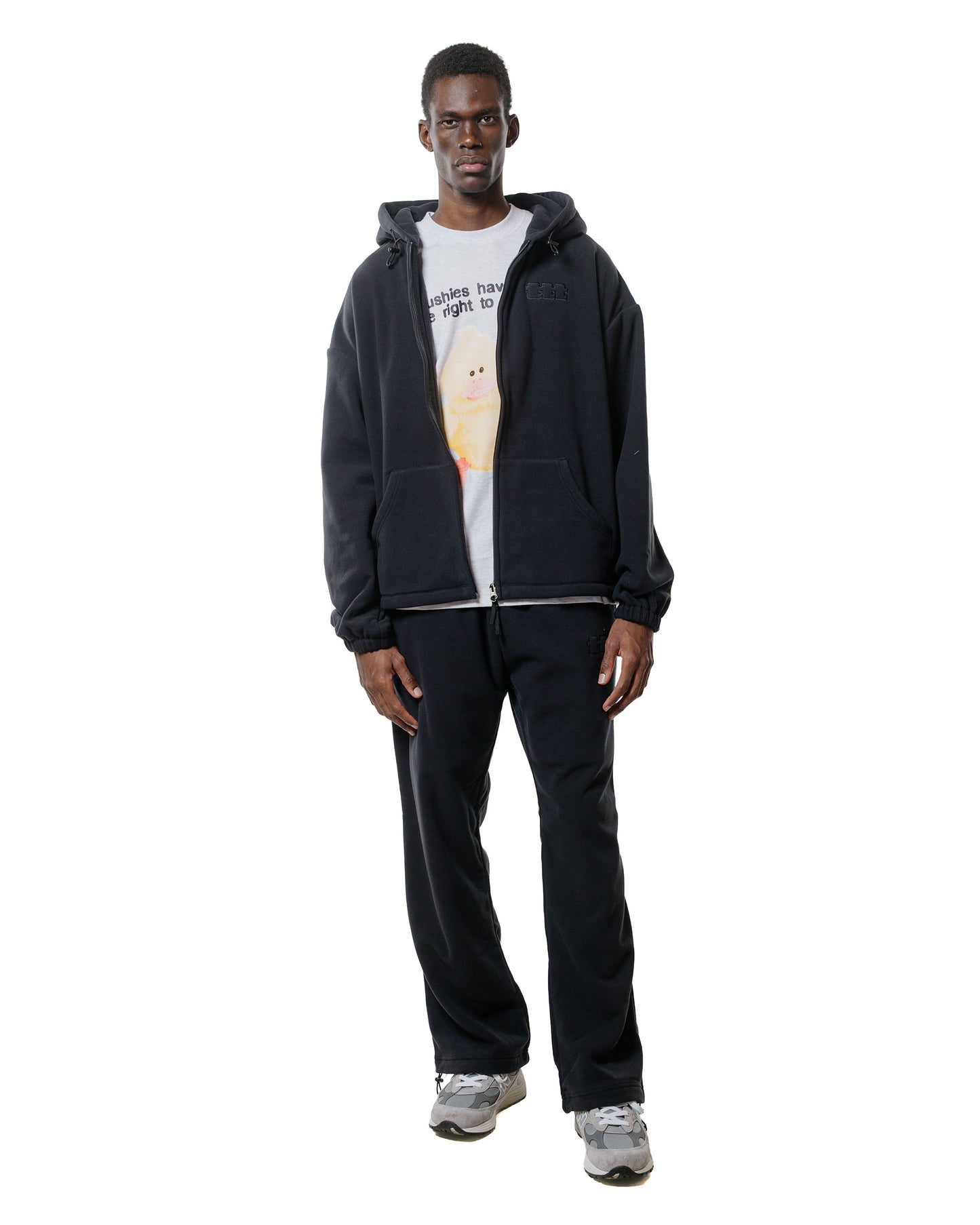 lost & found TTT MSW TTT MSW Polartec Fleece Jacket Black