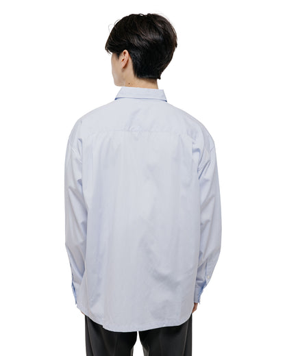 lost & found TTT MSW TTT MSW Regular Collar Shirt White Stripe