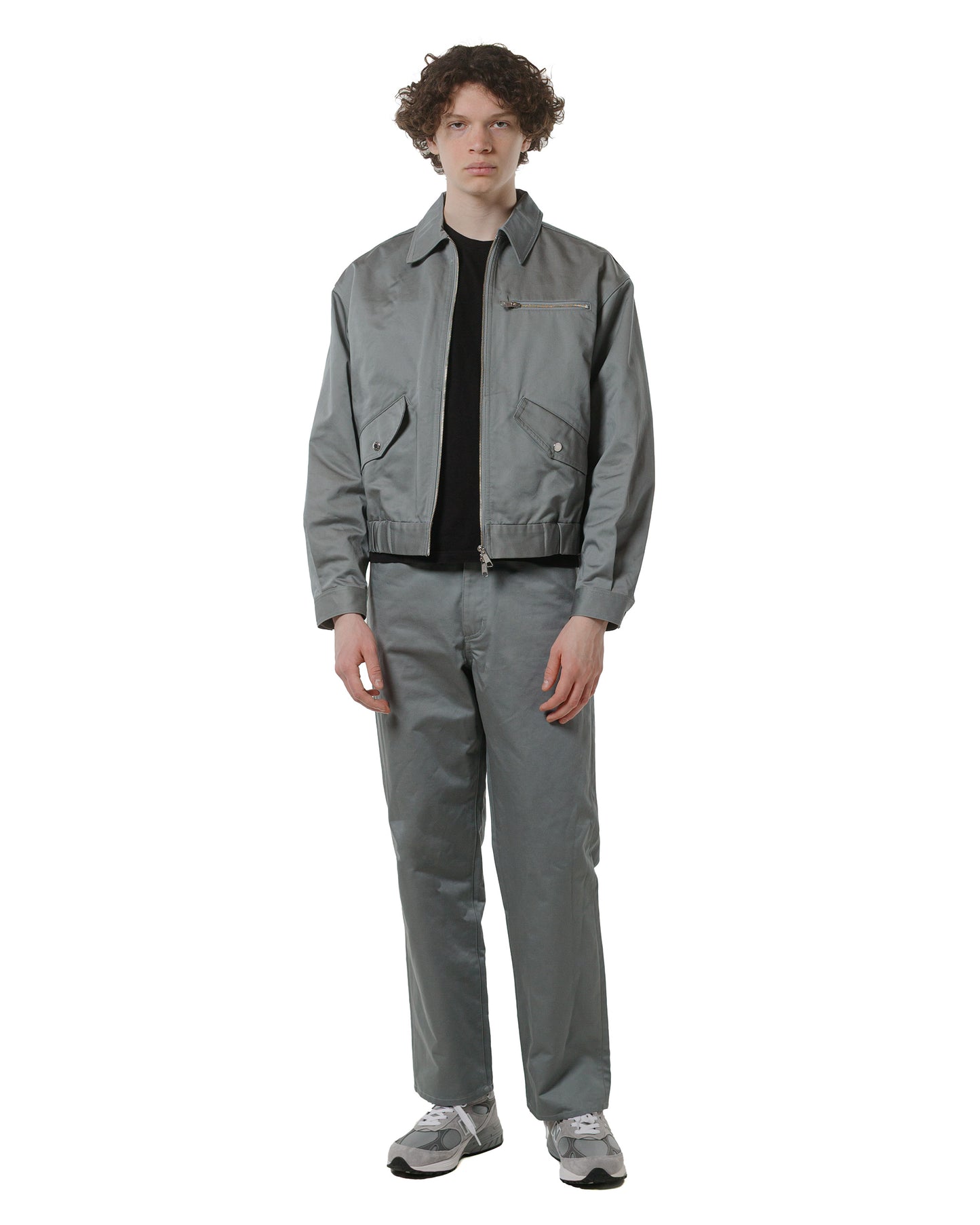 lost & found TTT MSW TTT MSW Work Straight Pants Grey