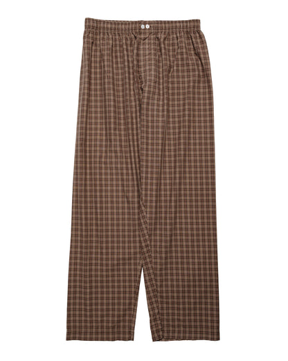 lost & found TEKLA Tekla Fine Twill Pyjama Pants Serra Checks