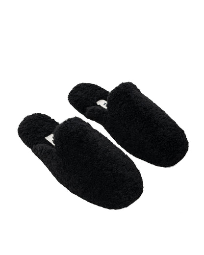 lost & found TEKLA Tekla Home Slippers Black Black