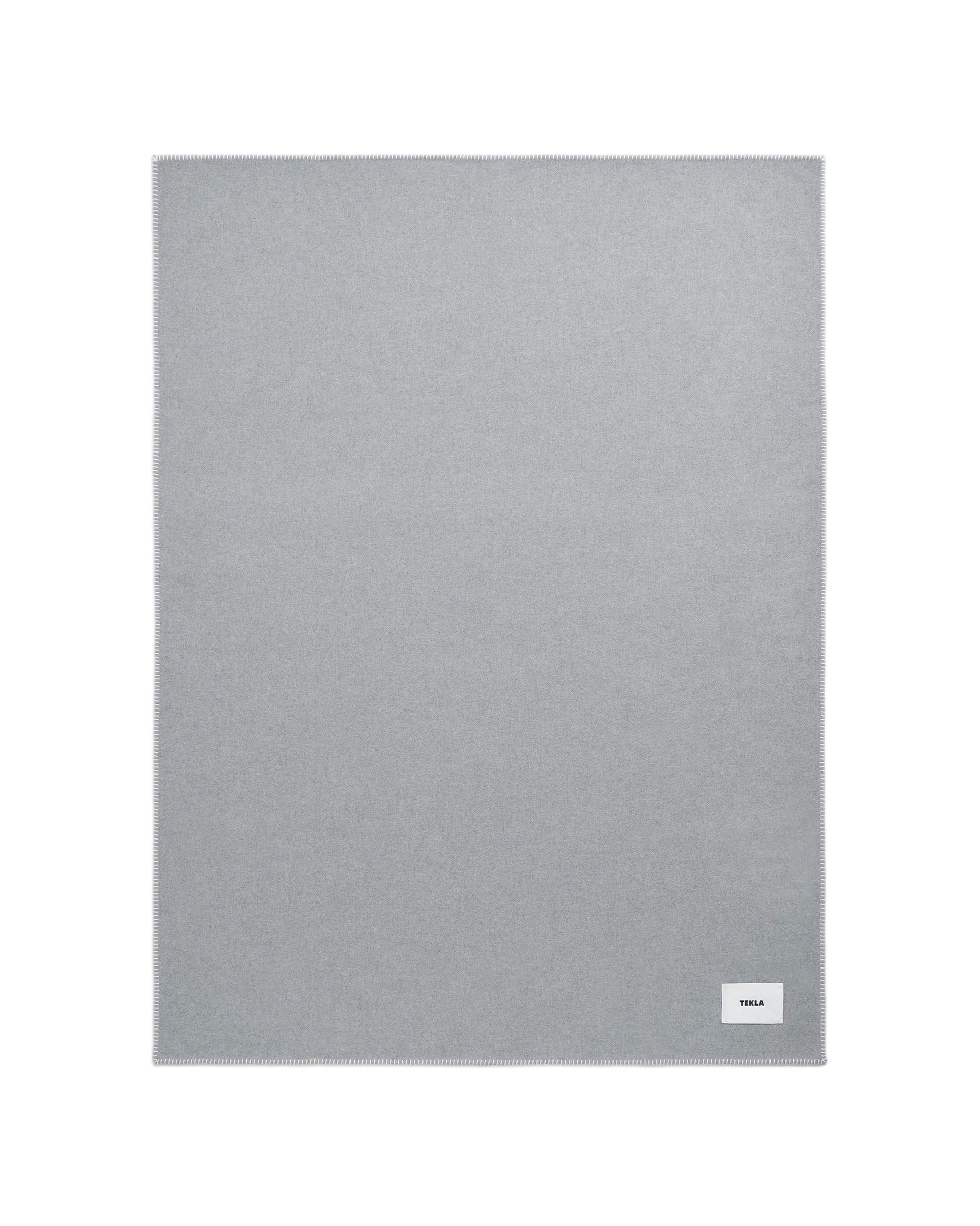 lost & found TEKLA Tekla Lambswool Blanket Ash