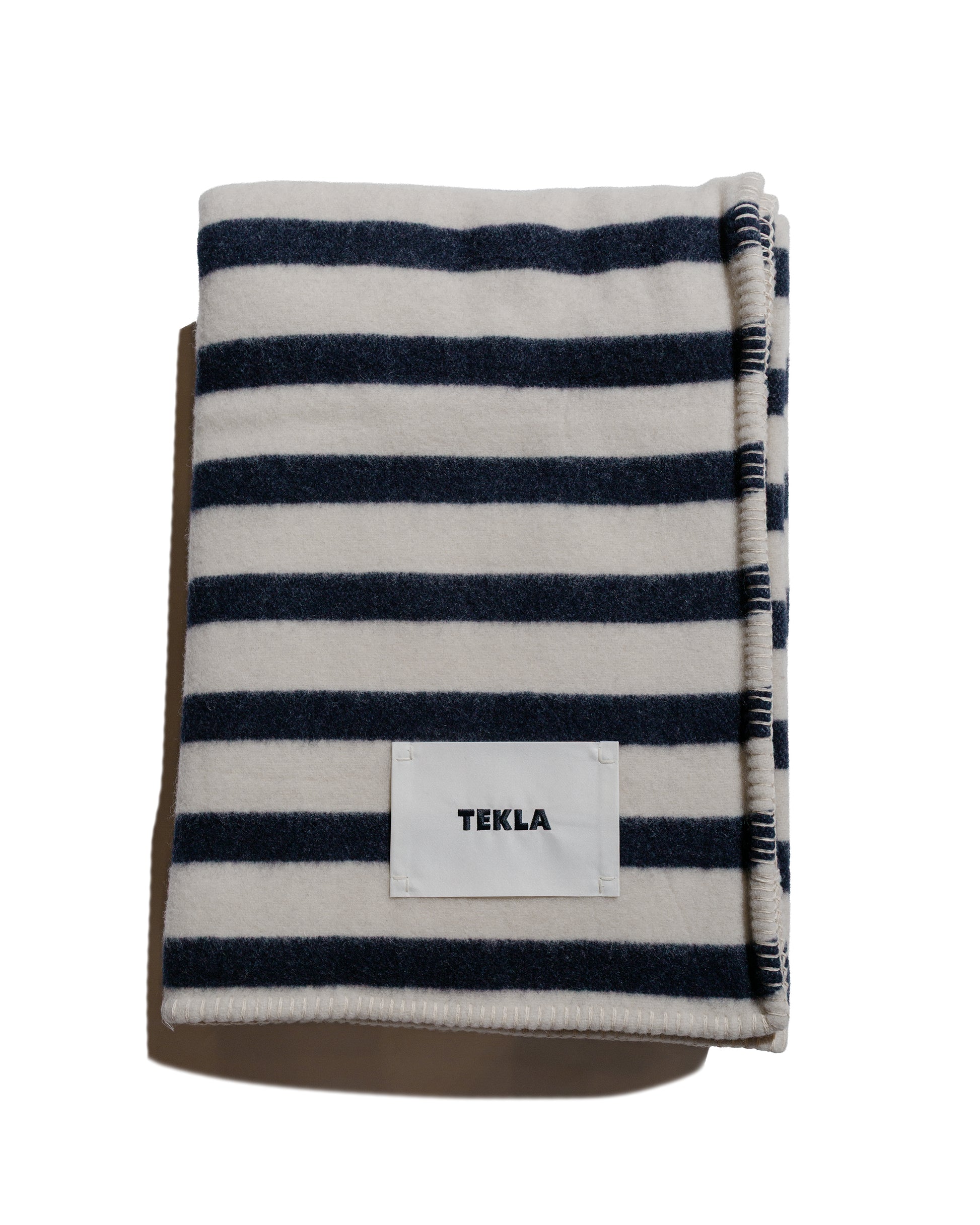 Tekla Lambswool Blanket Magpie Stripes