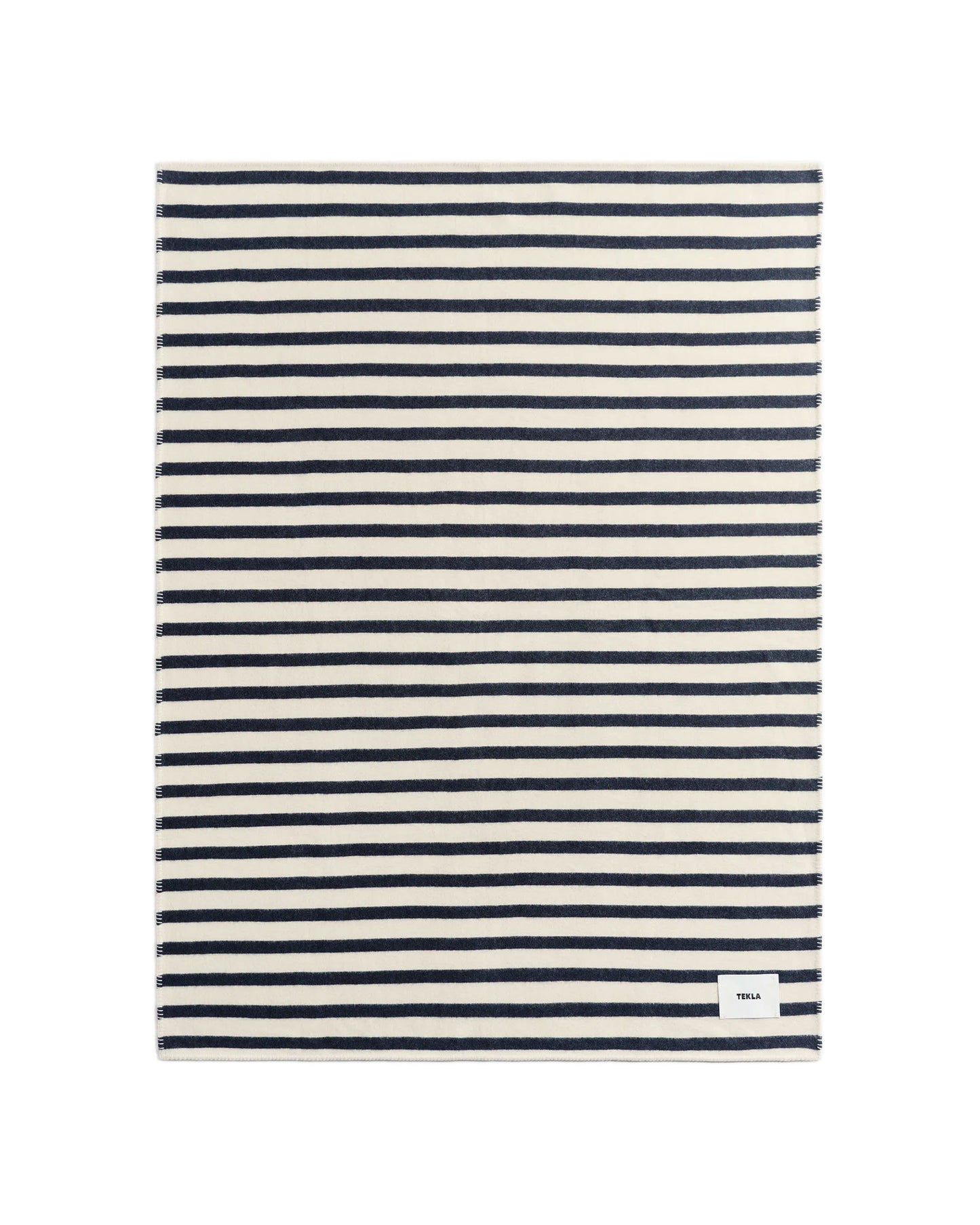 lost & found TEKLA Tekla Lambswool Blanket Magpie Stripes