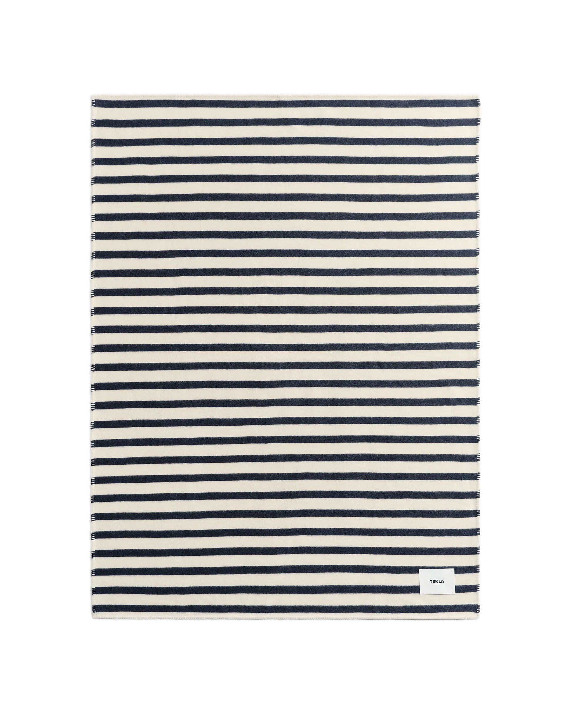 lost & found TEKLA Tekla Lambswool Blanket Magpie Stripes
