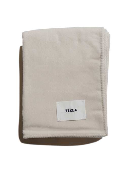 Tekla Lambswool Blanket Snow
