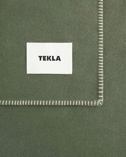Tekla Lambswool Blanket Willow