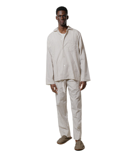 Tekla Poplin Pyjama Pants Hopper Stripes