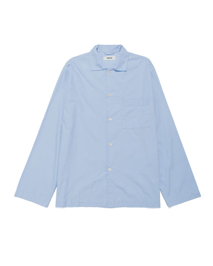 lost & found TEKLA Tekla Poplin Pyjama Shirt Shirt Blue