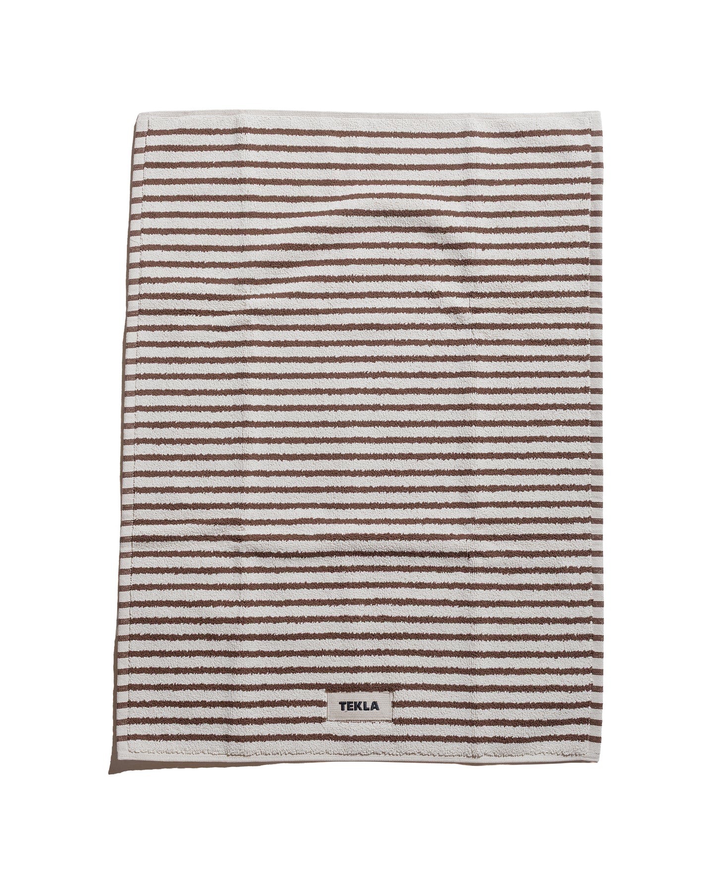 Tekla Terry Bath Mat Kodiak Stripes