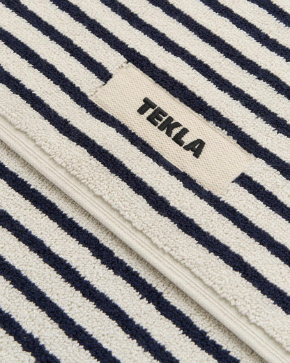 lost & found TEKLA Tekla Terry Bath Mat Sailor Stripes