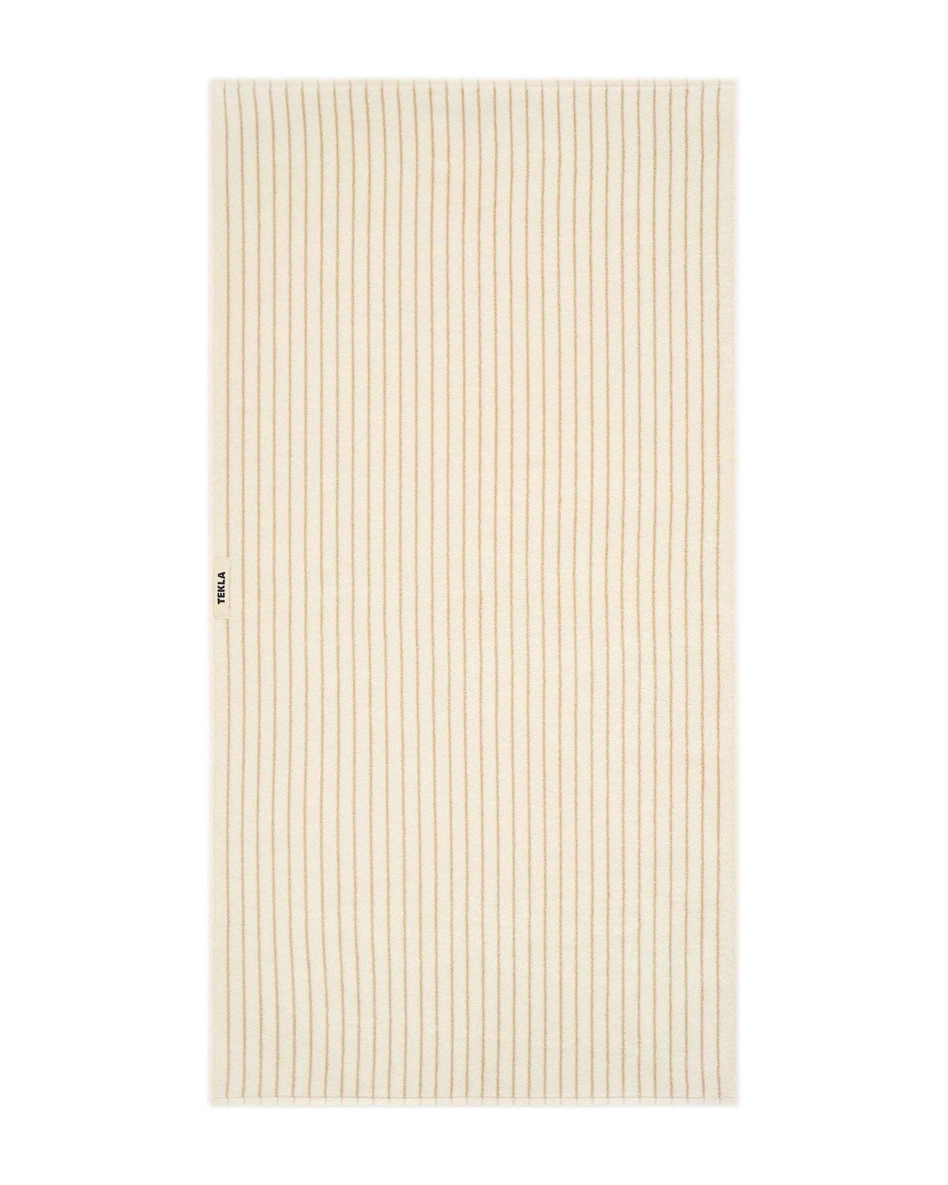 lost & found TEKLA Tekla Terry Bath Towel Sienna Stripes