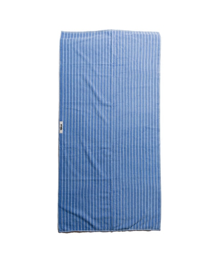 Tekla Terry Hand Towel Clear Blue Stripes