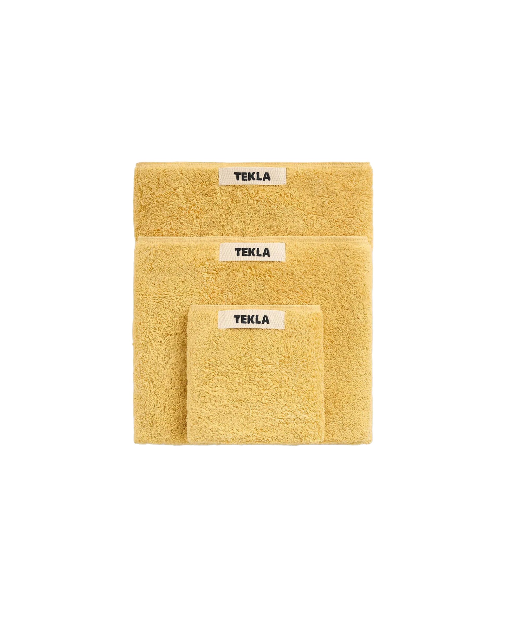 lost & found TEKLA Tekla Terry Hand Towel Ochre