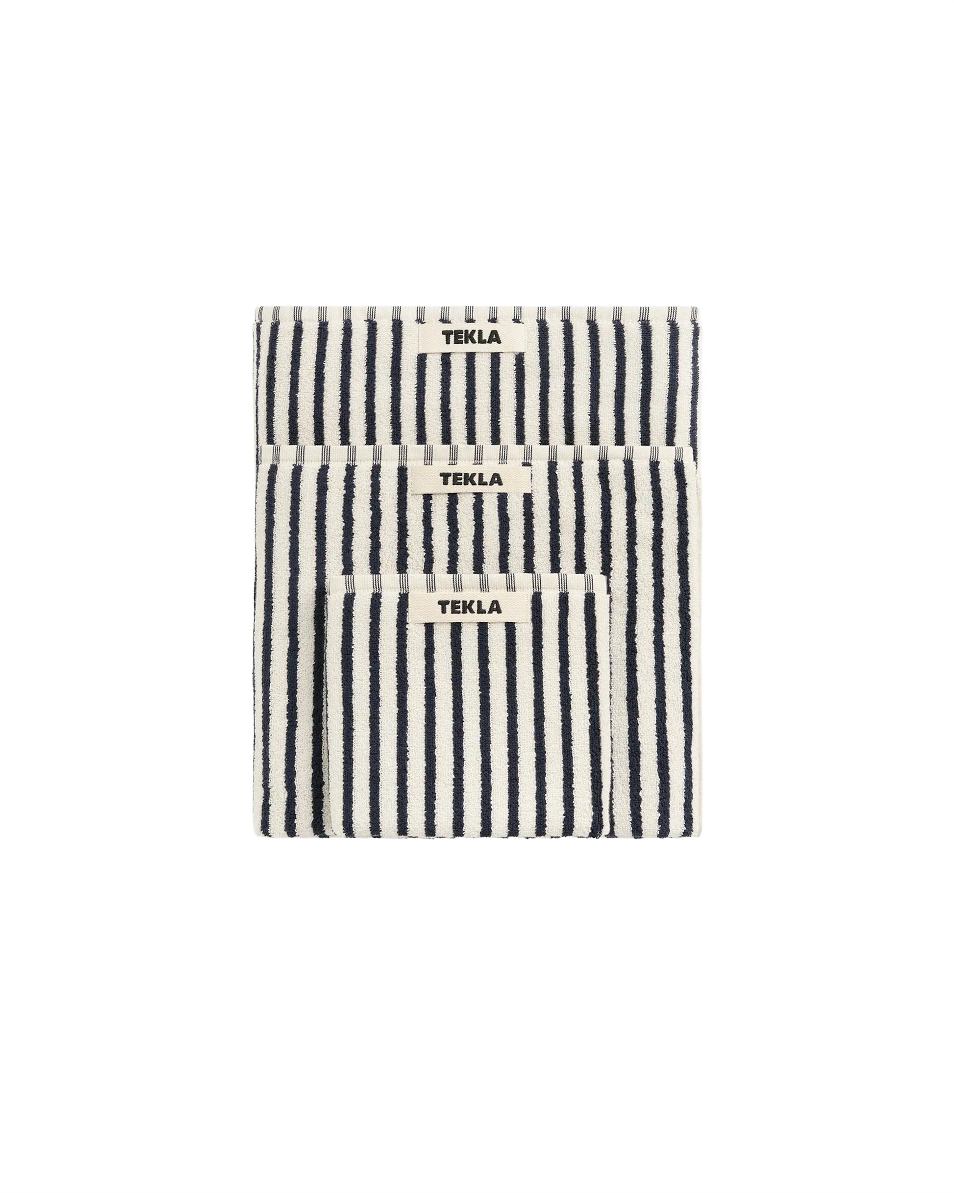 lost & found TEKLA Tekla Terry Hand Towel Sailor Stripes