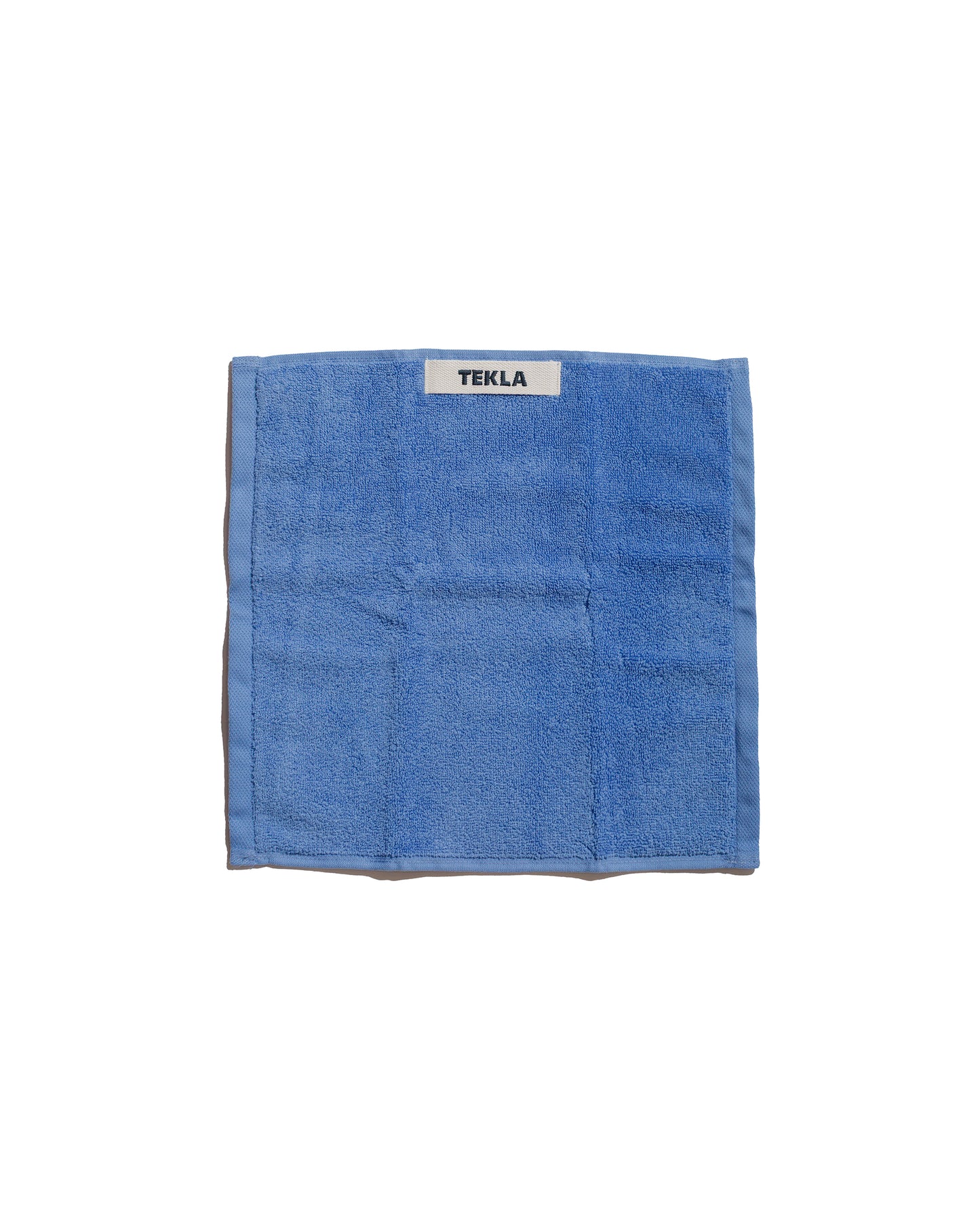 Tekla Terry Washcloth Clear Blue