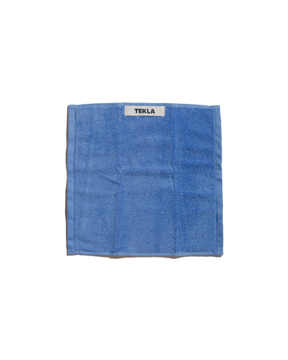 Tekla Terry Washcloth Clear Blue