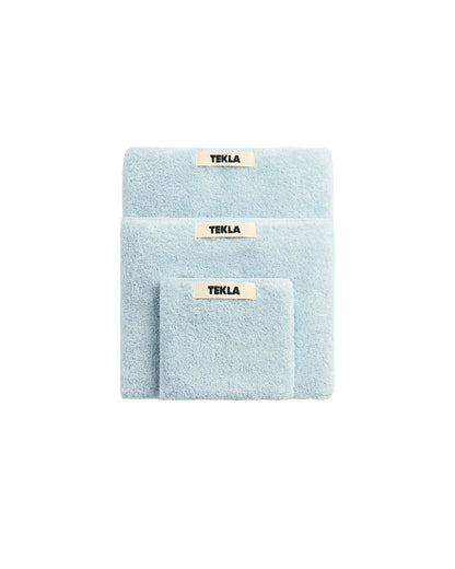 lost & found TEKLA Tekla Terry Washcloth Sky Blue