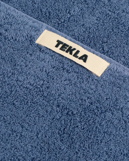 lost & found TEKLA Tekla Terry Washcloth Storm Blue