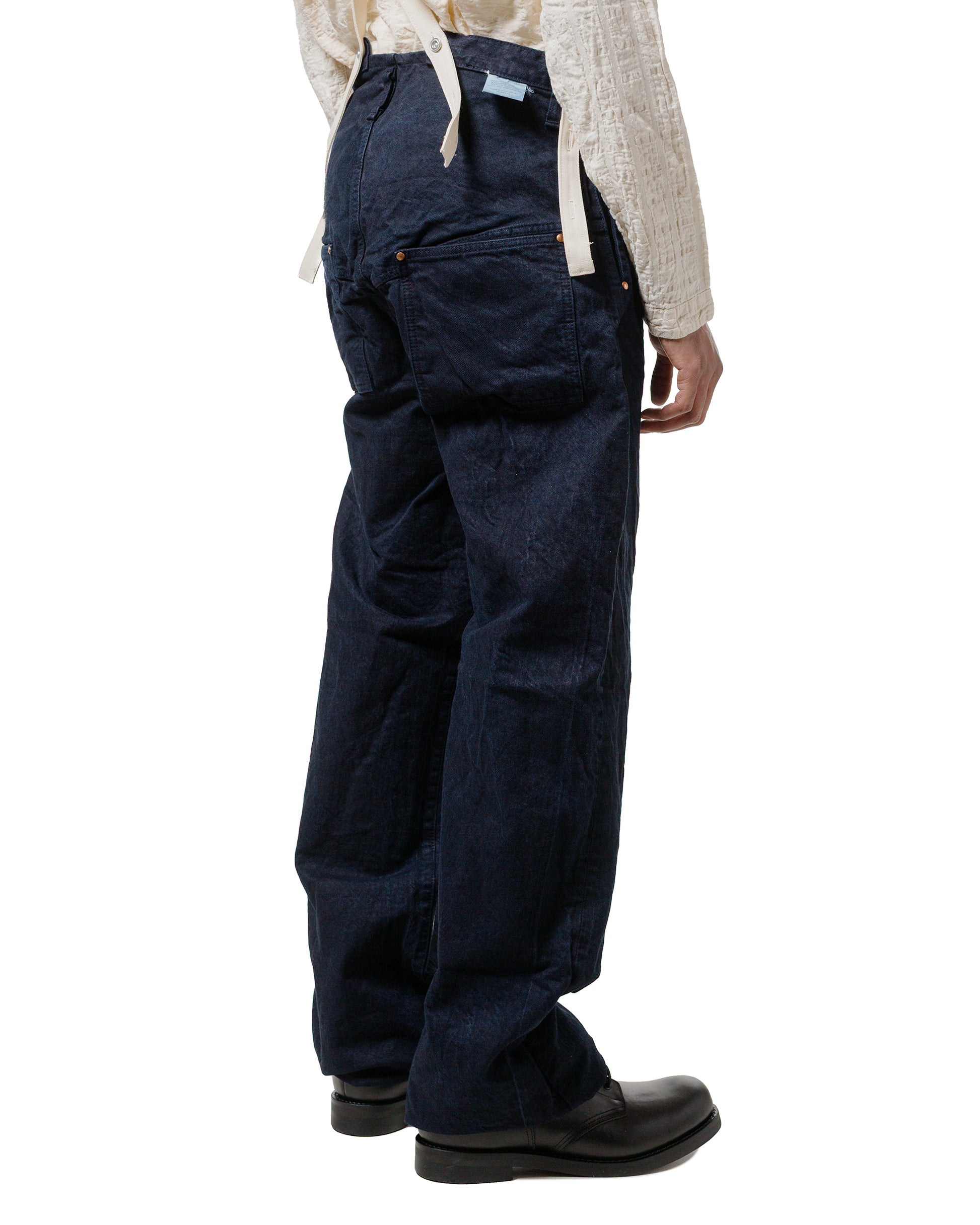 lost & found Tender Tender Type 156 Split Back Jeans Weaver's Blanket Denim Hadal Blue