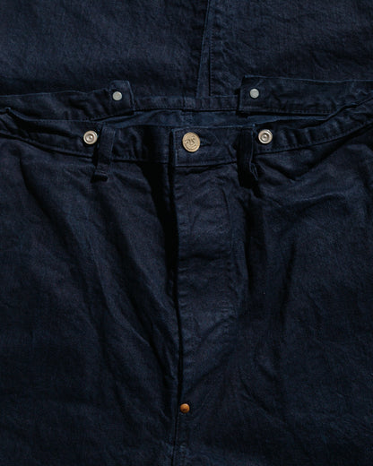lost & found Tender Tender Type 156 Split Back Jeans Weaver's Blanket Denim Hadal Blue