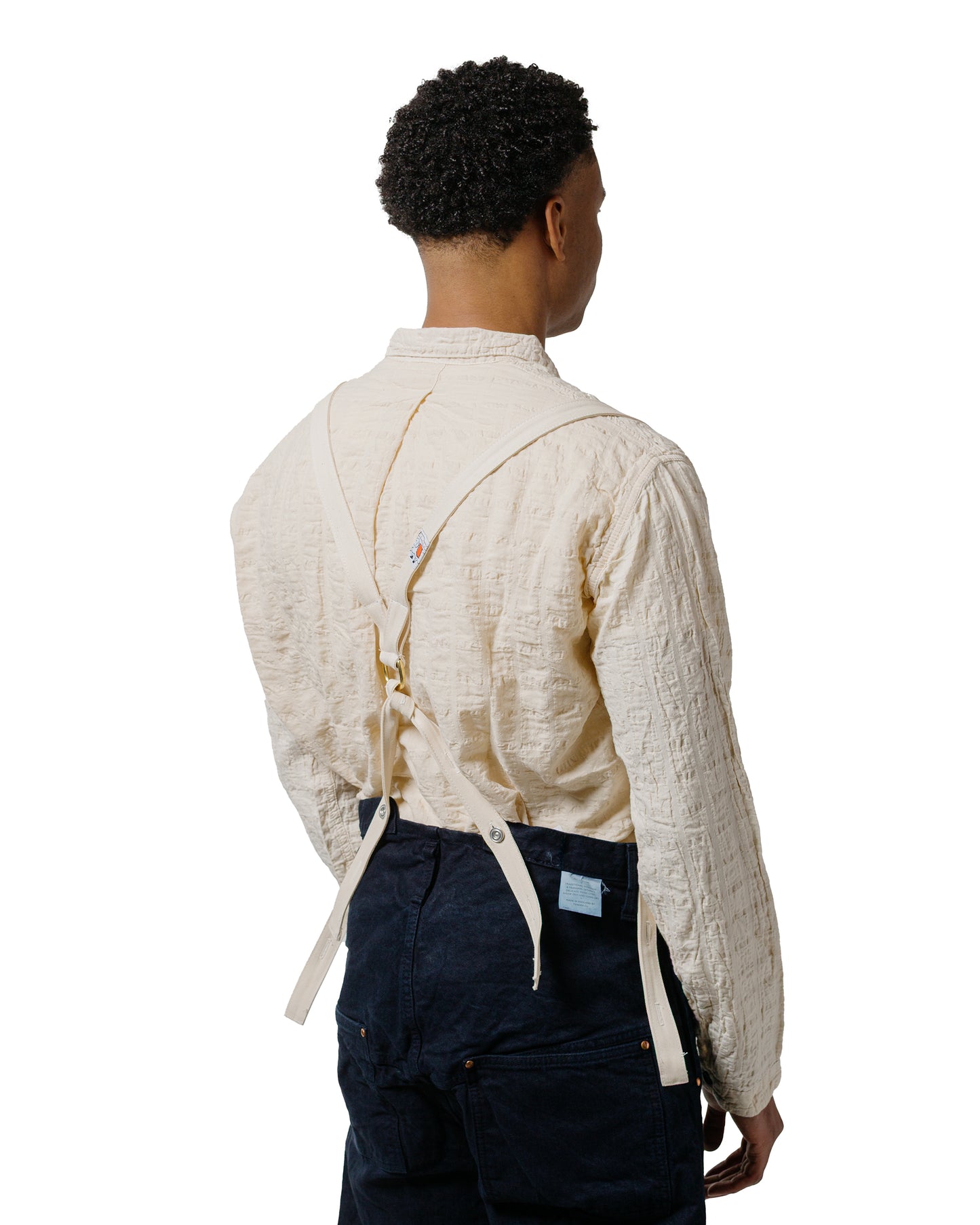 lost & found Tender Tender Type 156 Split Back Jeans Weaver's Blanket Denim Hadal Blue