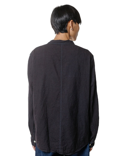 lost & found Tender Tender Type 439 Stole Pocket Butterfly Shirt Wool Calico Black Hole