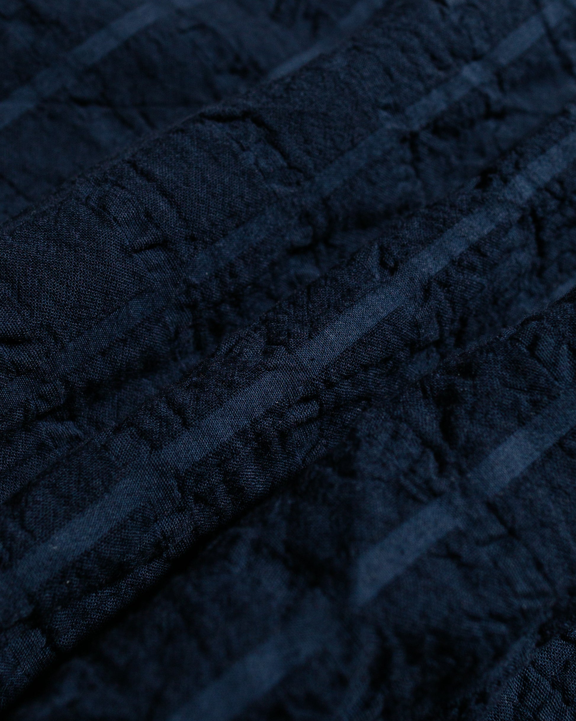 lost & found Tender Tender Type 469 Short Sleeve Flipped Collar Shirt Airbag Cambric Hadal Blue