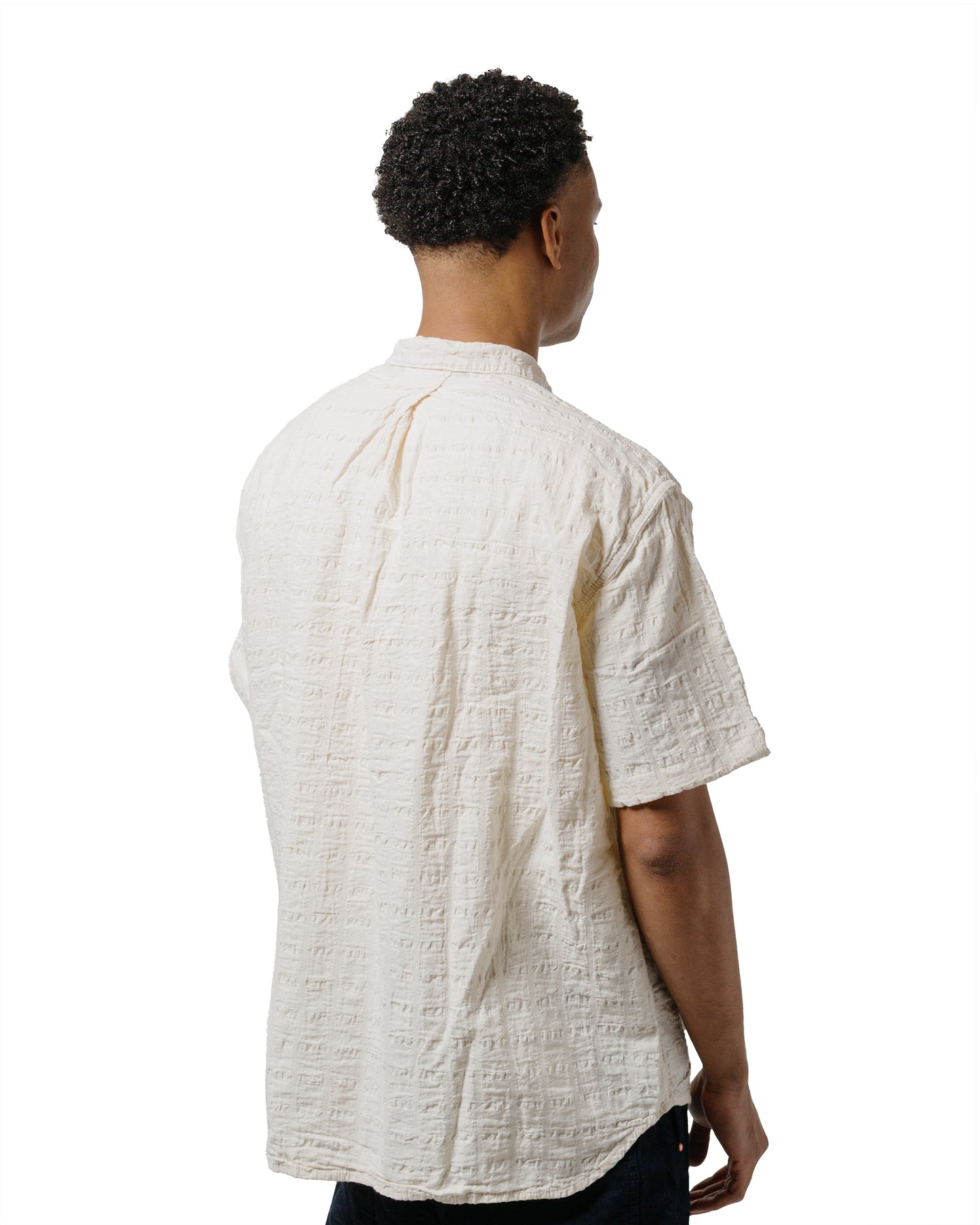 lost & found Tender Tender Type 469 Short Sleeve Flipped Collar Shirt Airbag Cambric Rinsed