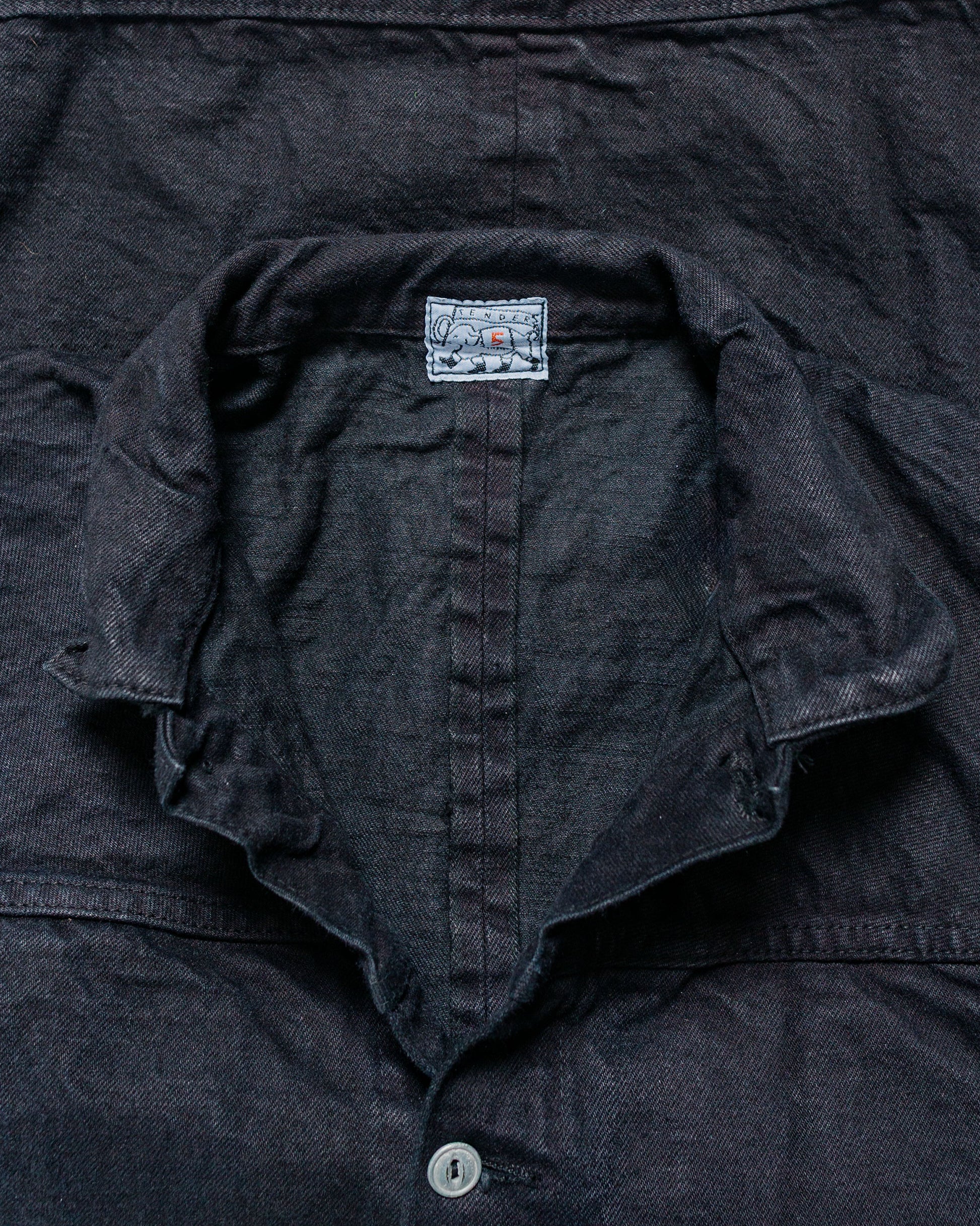 lost & found Tender Tender Type 902 Edited Jeans 16oz Selvage Denim Black Hole